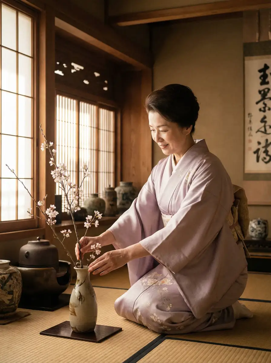 一位优雅的 狠狠撸-狠狠撸影院官网|真实可靠狠狠撸在线播放 在和室中插花